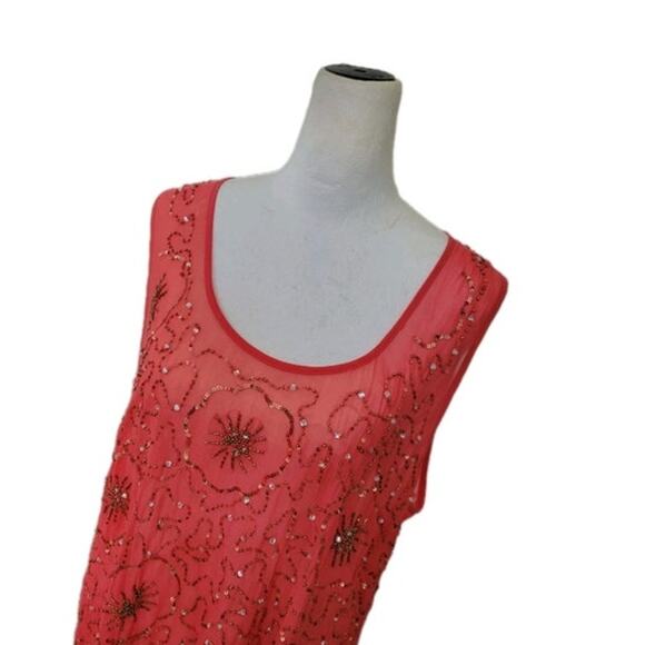 Anthropologie GLISTEN TUNIC by Moulinette Soeurs Beaded Size 10 New MSRP $138 - Picture 3 of 11